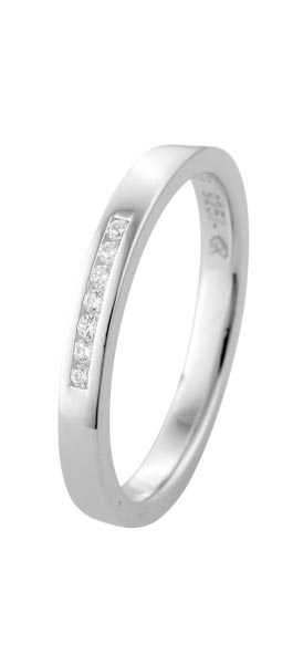 530126-Y514-001 | Memoirering Hückelhoven 530126 600 Platin, Brillant 0,070 ct H-SI∅ Stein 1,4 mm 100% Made in Germany   903.- EUR   